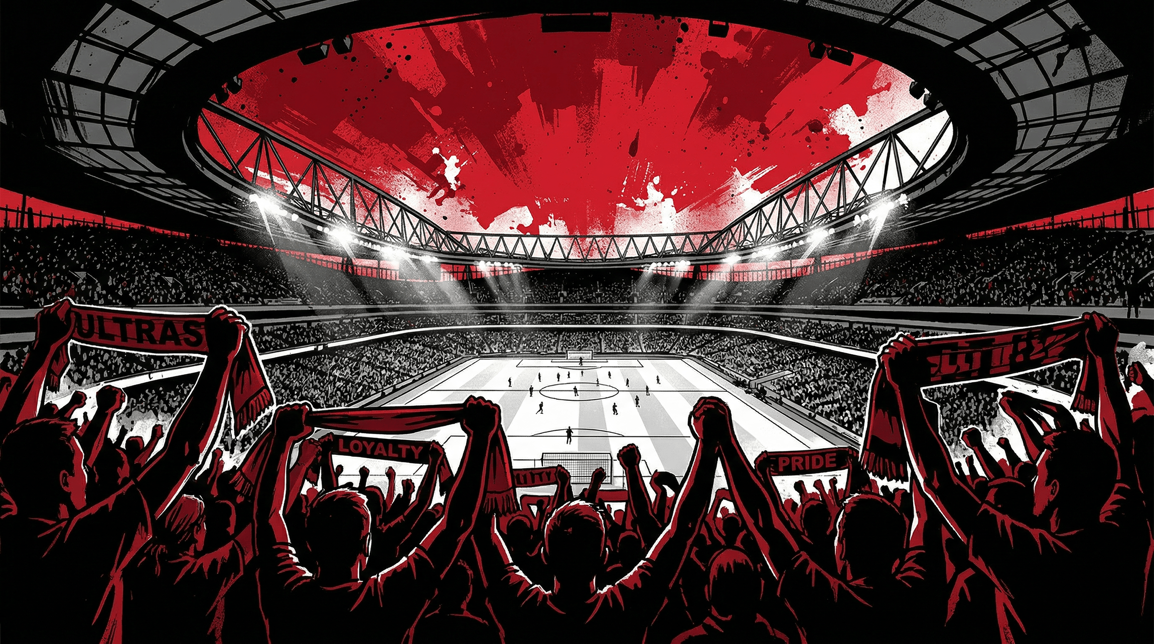 Fans feiern in der Arena – FC Borntal Erfurt